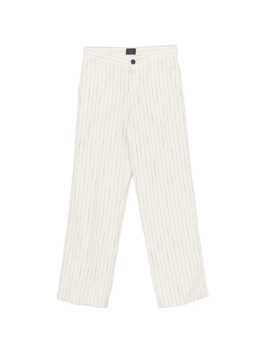Fay Kids pinstripe-pattern trousers - Toni neutri