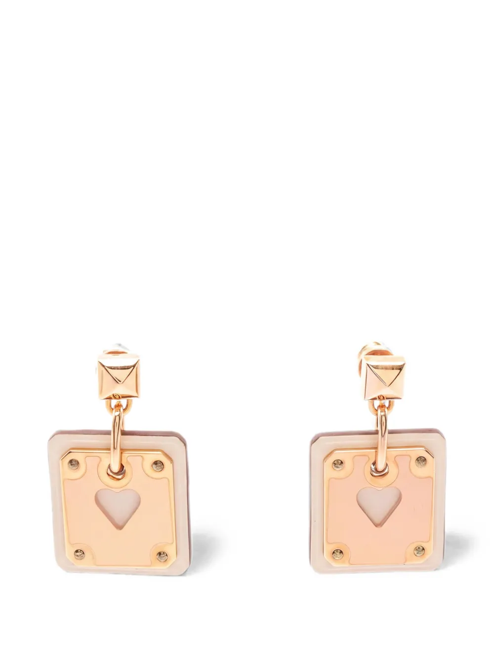 Hermès Pre-Owned 2010s Asdukur earrings - Rosa