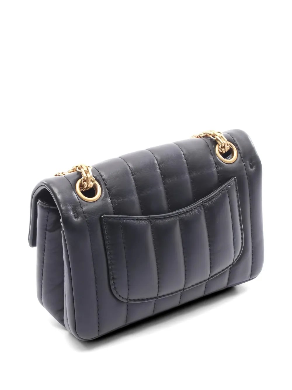 Chanel Pre-owned 2021s 2.55 Double Chain Shoulder Bag in Blue, view 2
