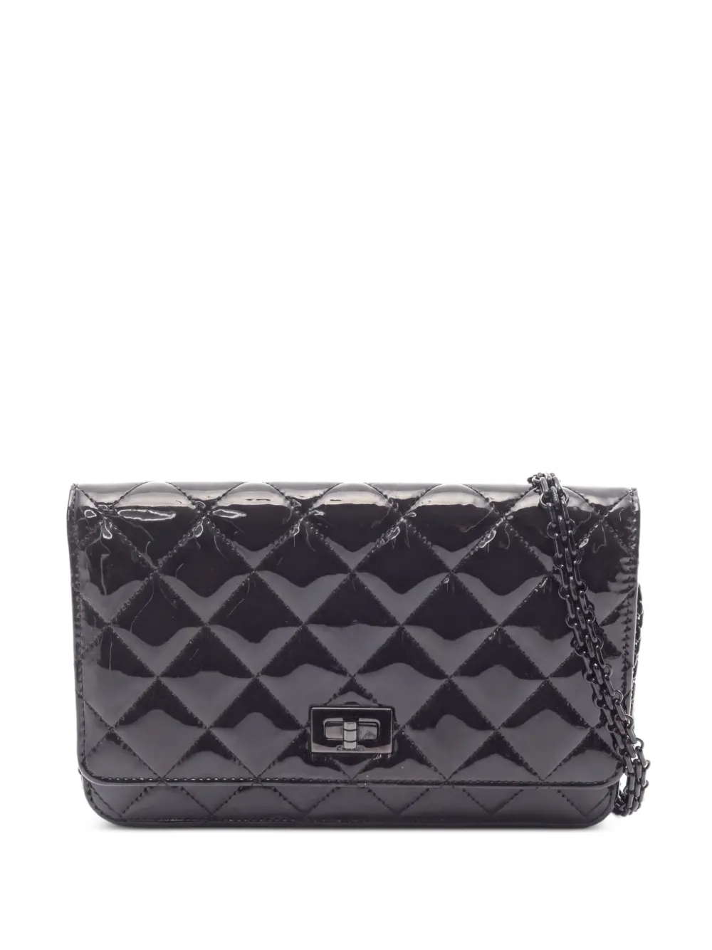 CHANEL Pre-Owned 2019 Reissue 2.55 shoulder bag - Black
