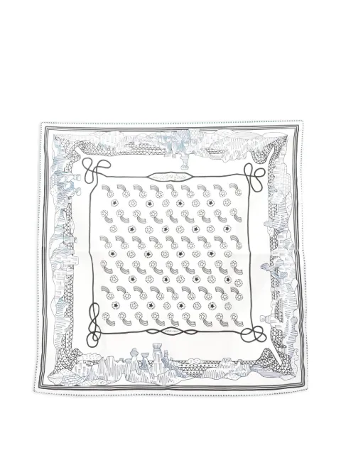 Hermès Pre-Owned 2010s Les Canyons Étoilés scarf