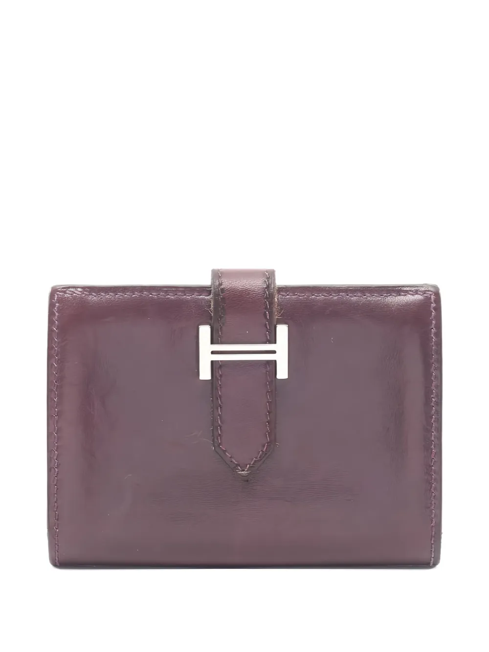 Hermès Pre-Owned 2008 Bearn mini Leysin card case - Violett