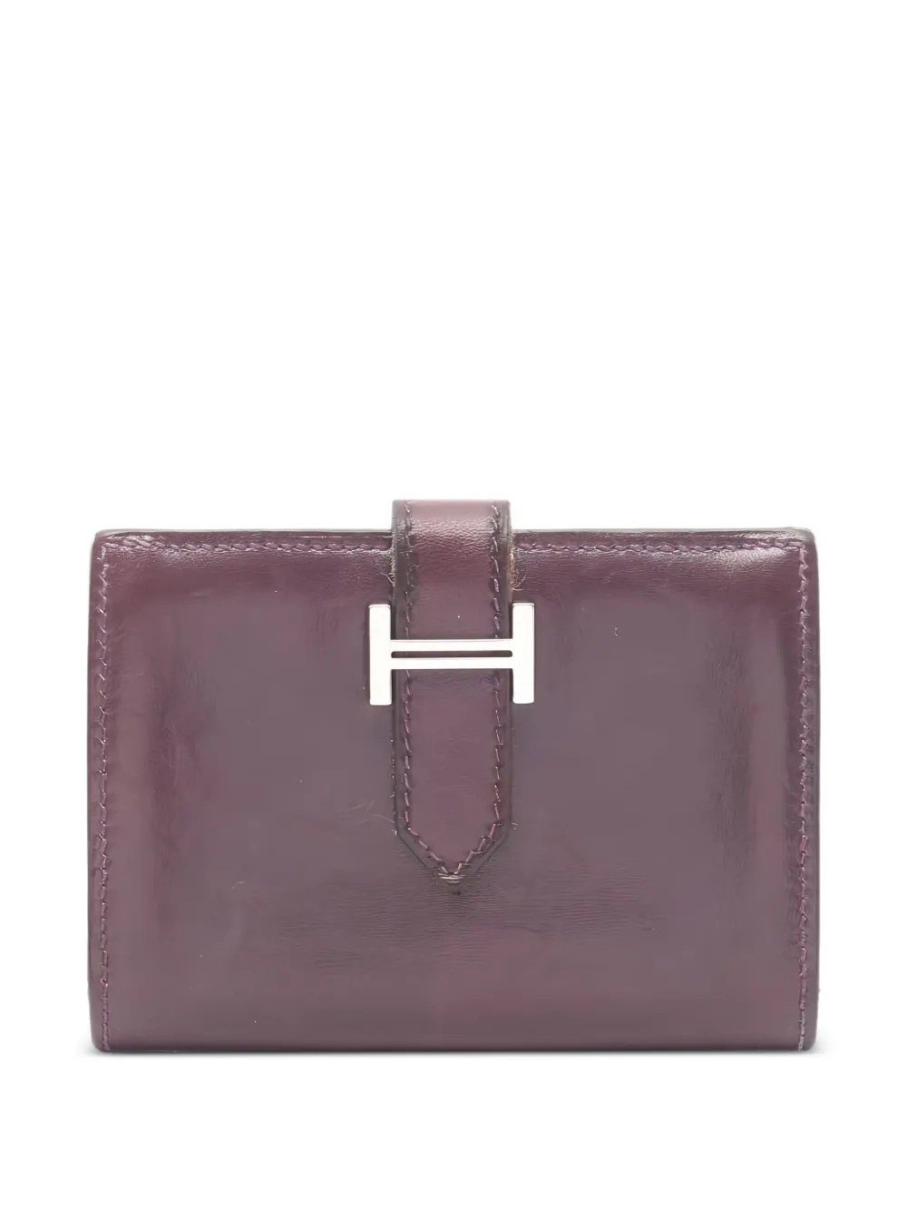 Hermès Pre-Owned 2008 Bearn mini Leysin card case - Viola