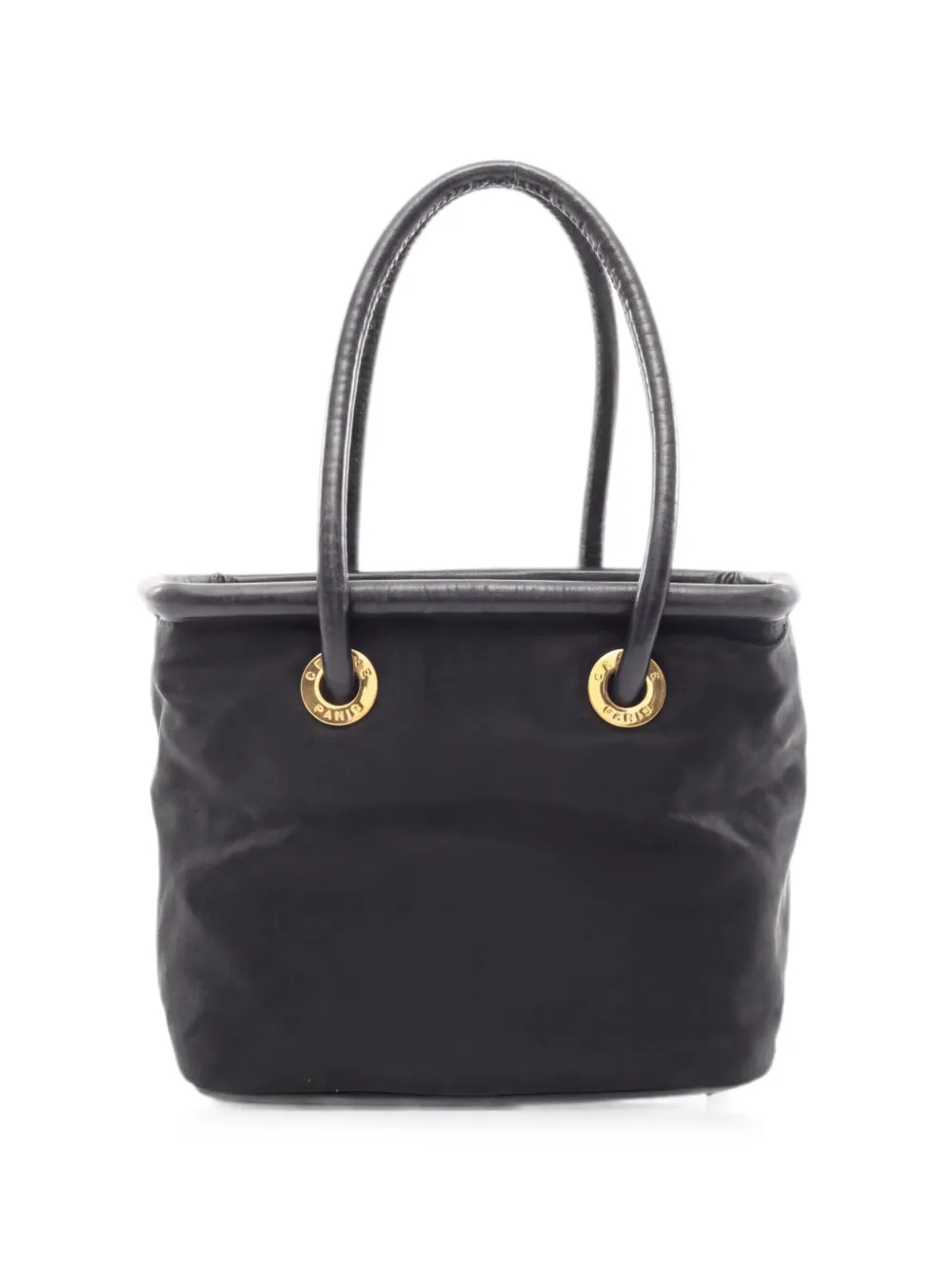 Celine Pre-Owned Borsa tote Circle con logo - Nero