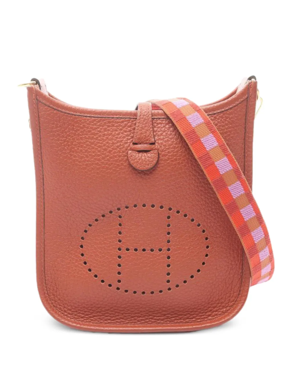 Hermès Pre-Owned 2022 Evelyn Amazon TPM shoulder bag - Marrone