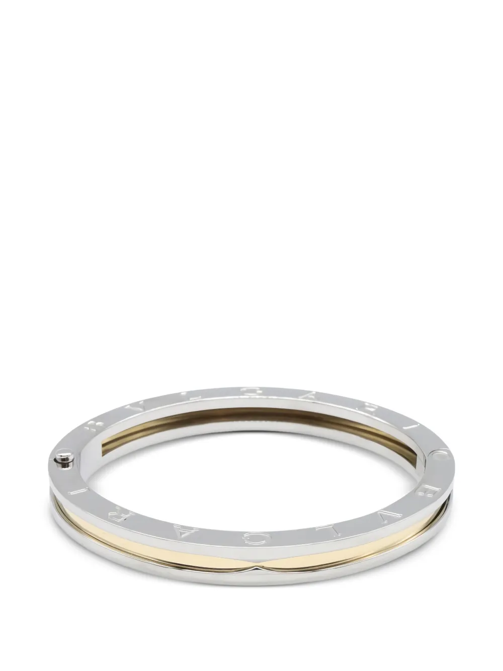 Bvlgari Pre-Owned 2010s B.zero1 bangle bracelet - Argento
