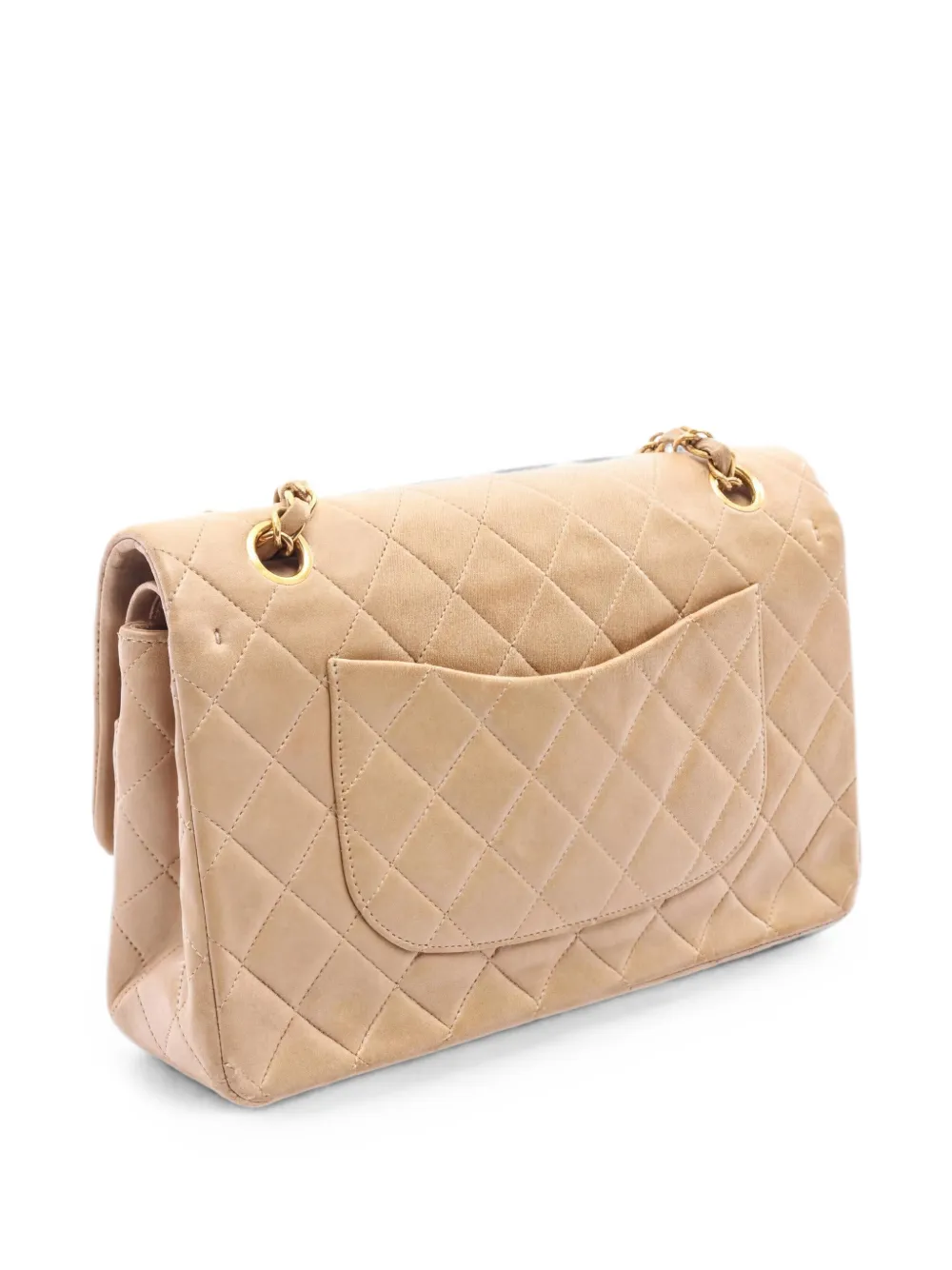 CHANEL Pre-Owned 1991-1994 Double Flap shoulder bag - Neutrals