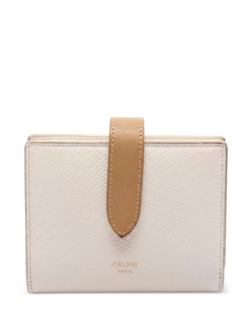 Celine Pre-Owned Portemonnaie mit Riemen - Nude