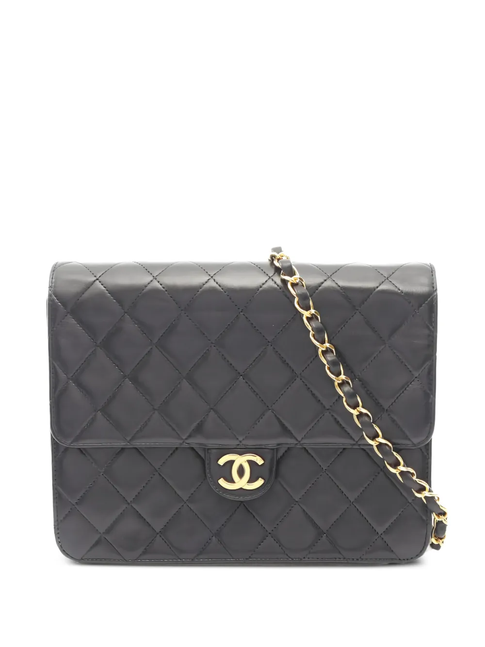 CHANEL Pre-Owned Borsa a spalla matelassé - Nero