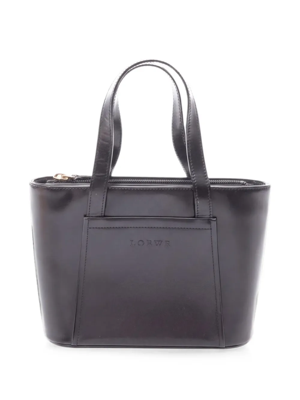 Loewe Pre-Owned Borsa tote in pelle anni 2010 - Nero