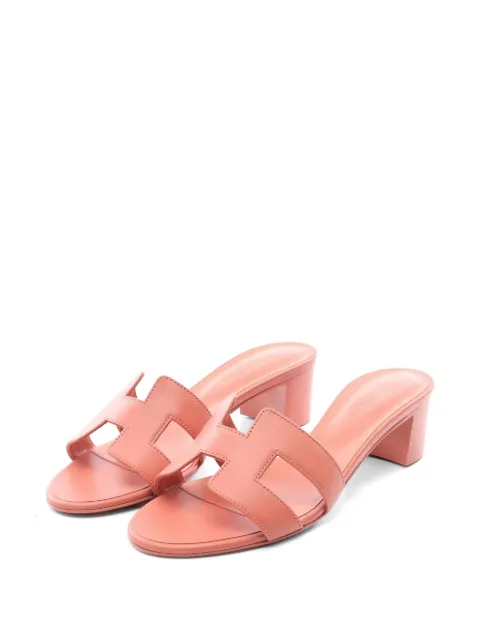 Hermès Pre-Owned 50mm Oasis leather sandals