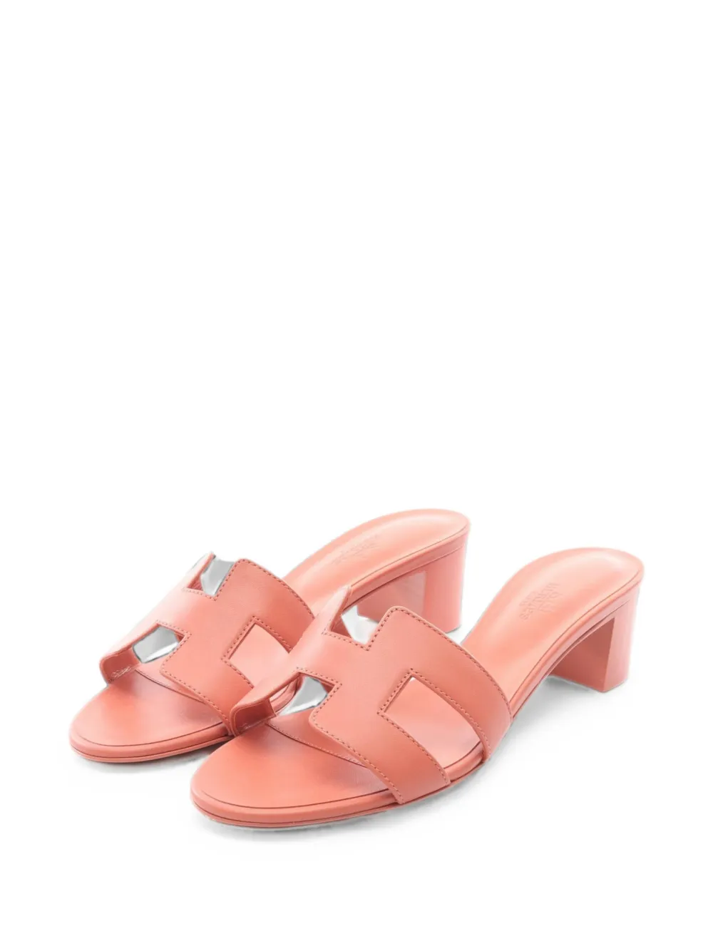 Hermès Pre-Owned 50mm Oasis leather sandals - Rosa
