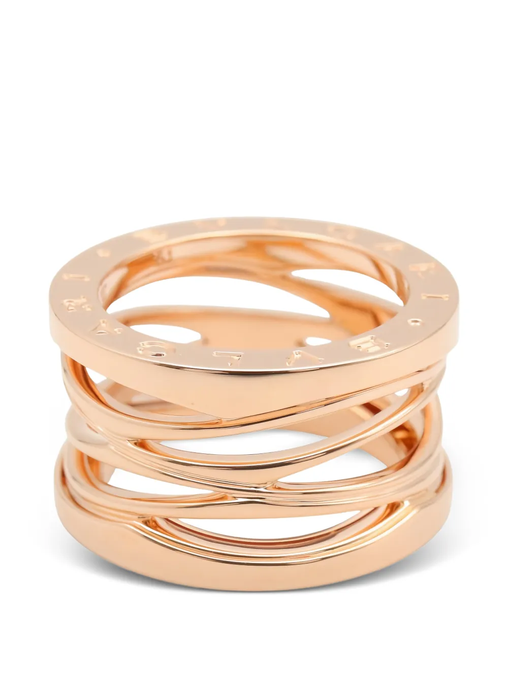Bvlgari Pre-Owned 2010s B-zero1 Design Legend ring - Rosa
