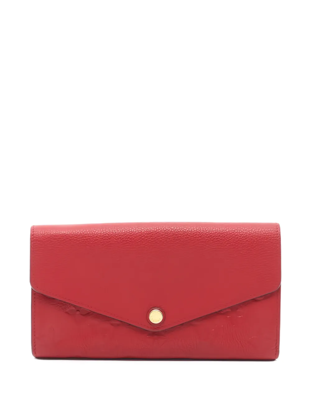 Louis Vuitton Pre-Owned Sara leather wallet - Rosso
