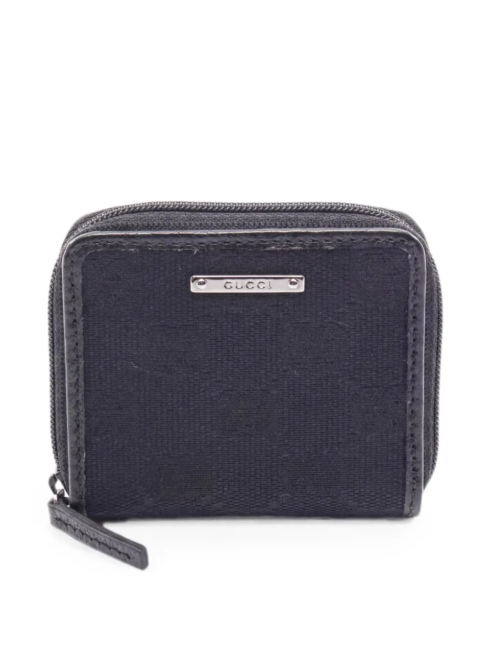 Gucci Pre-Owned 2010s GG canvas coin purse - Nero