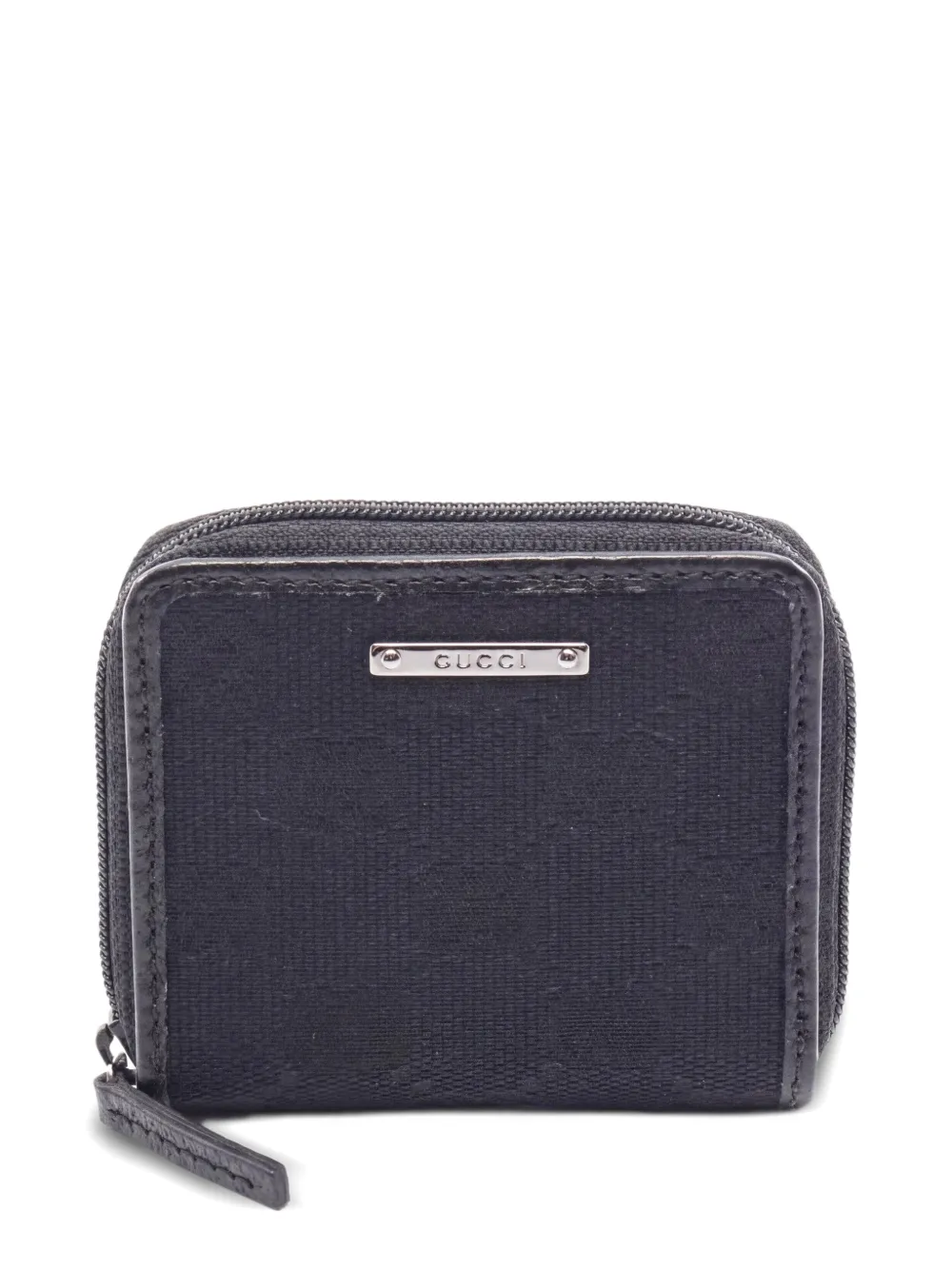 Gucci Pre-Owned 2010s GG canvas coin purse - Nero