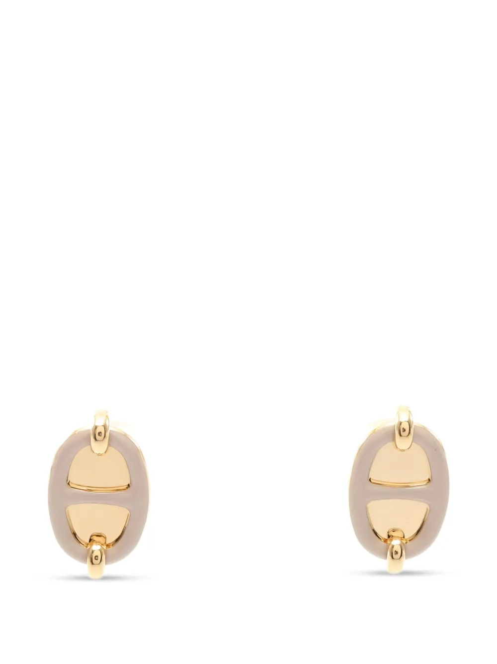 Hermès Pre-Owned 2010s mini Mailon earrings - Oro