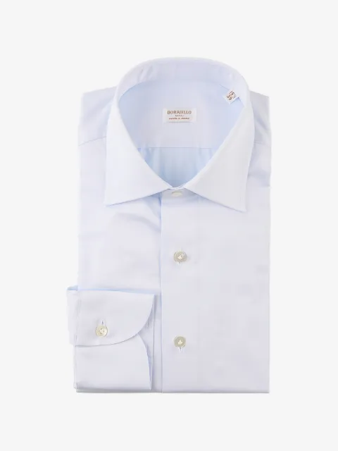 BORRIELLO NAPOLI spread-collar button-up shirt