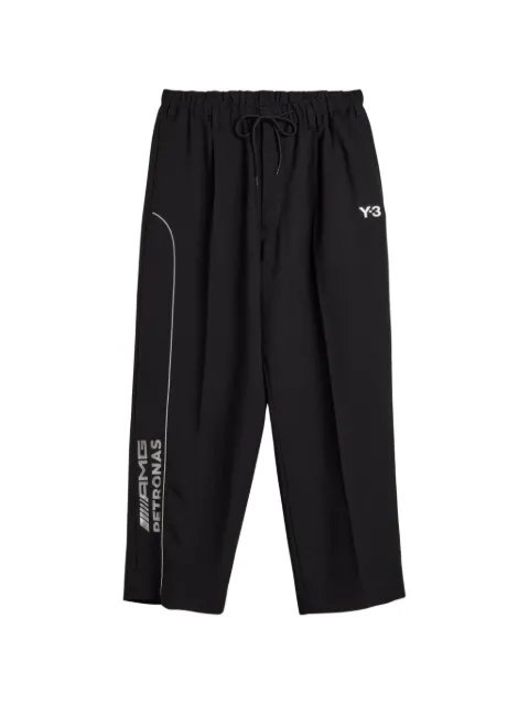 Y-3 x Mercedes logo-print track pants