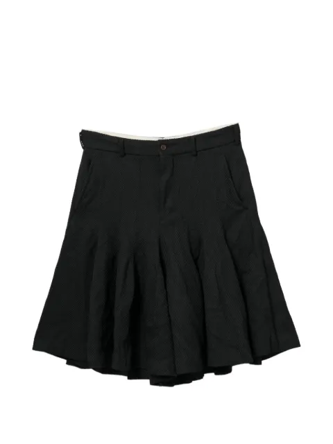 Comme des Garçons Homme Plus short à design plissé