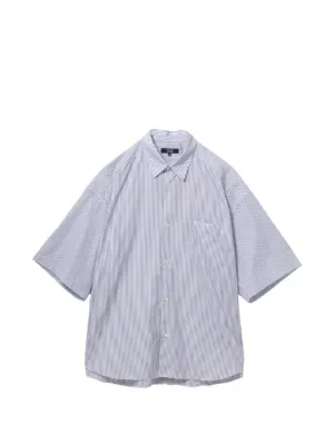 Comme Des Garçons Homme パッチワーク シャツ | ブルー | FARFETCH JP