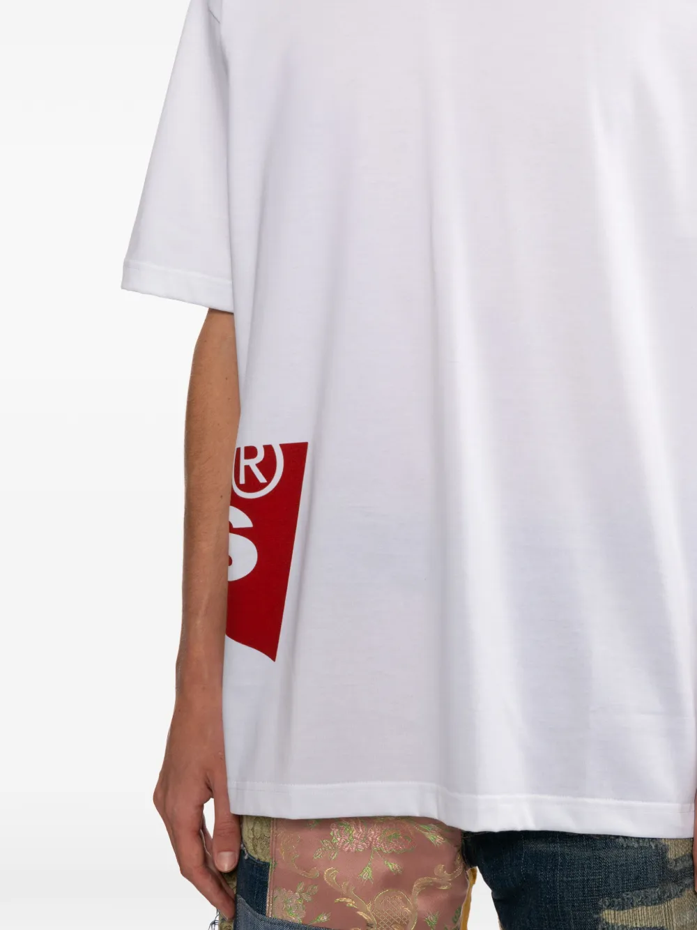 Junya Watanabe MAN x Levi's T-shirt met logoprint Beige