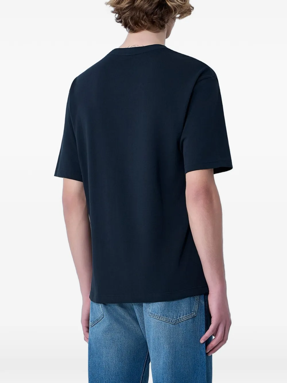 Levi's logo-print cotton-jersey T-shirt Zwart