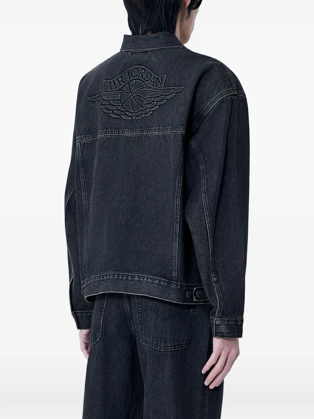 Levi's x Jordan denim jack Zwart