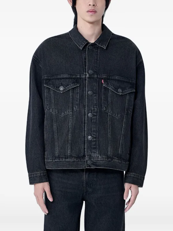 Levi's x Jordan デニムジャケット | ブラック | FARFETCH JP