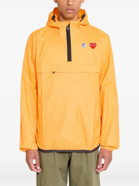 Comme Des Garçons x K-Way Play half-zip jacket