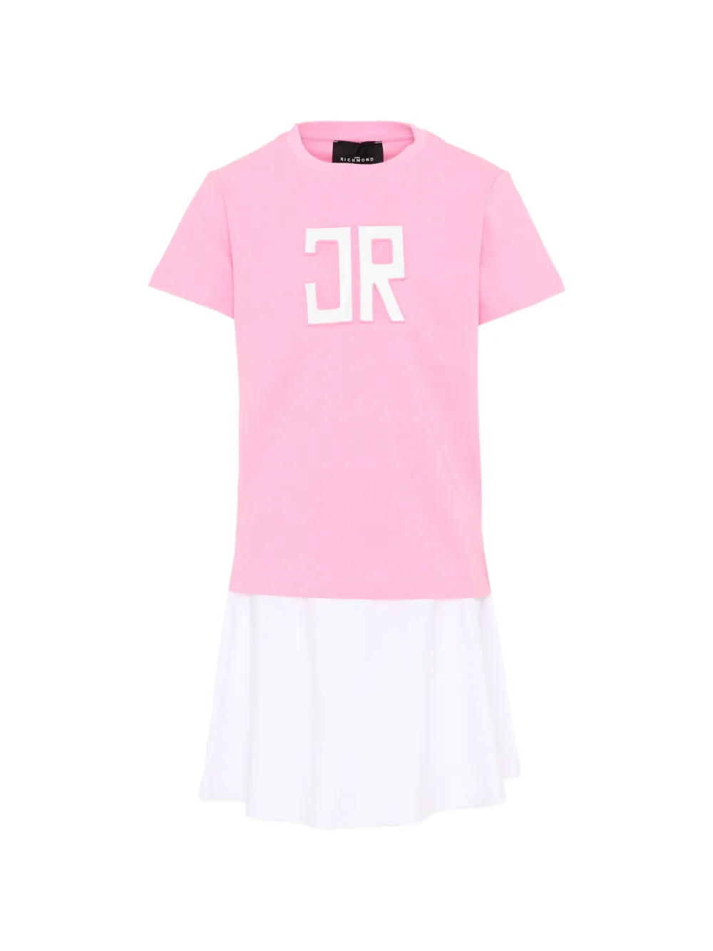 John Richmond Junior logo-print tracksuit set - Rosa