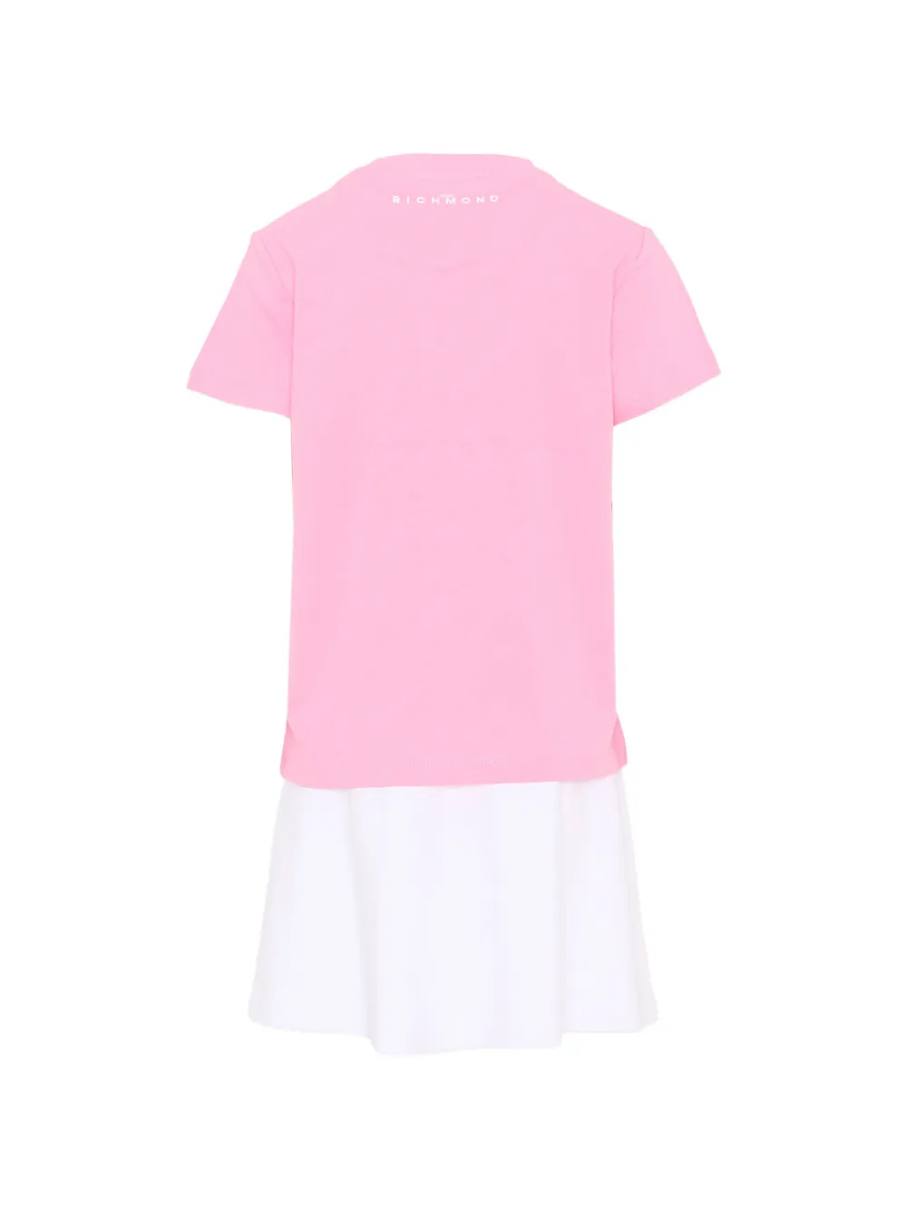 John Richmond Junior Trainingspak met logoprint Roze