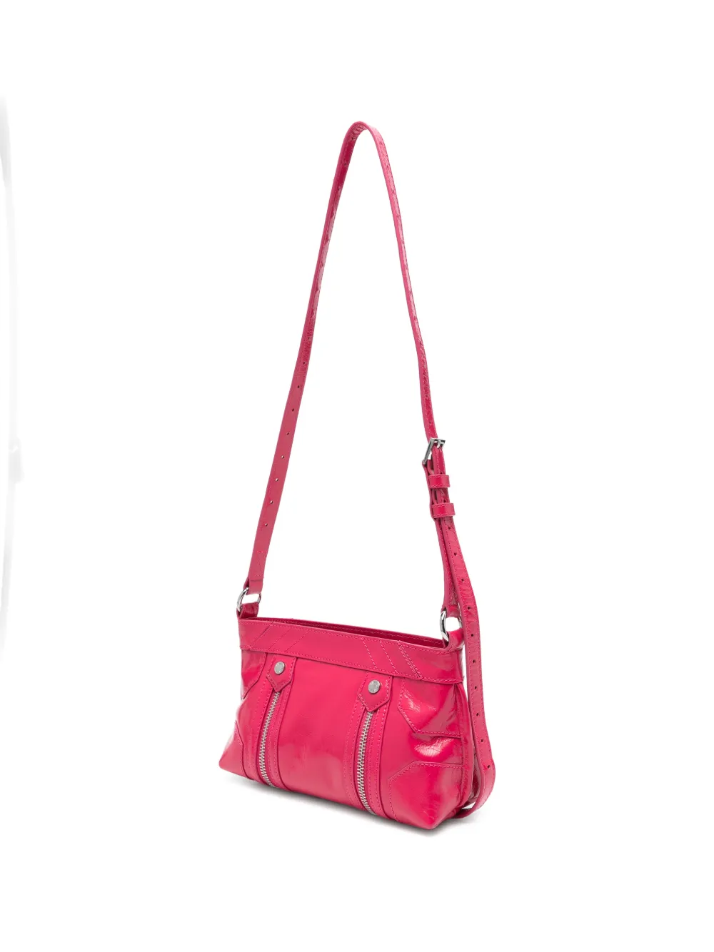 Zadig&Voltaire Sunny Mood lakleren schoudertas Roze