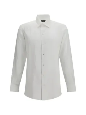 Brunello Cucinelli スリムフィット シャツ | ホワイト | FARFETCH JP