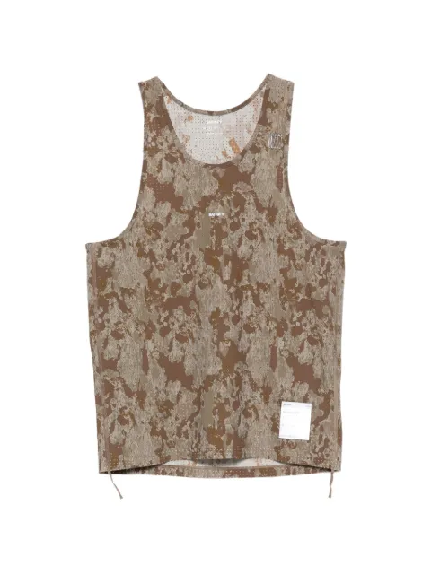 Satisfy camouflage-print vest