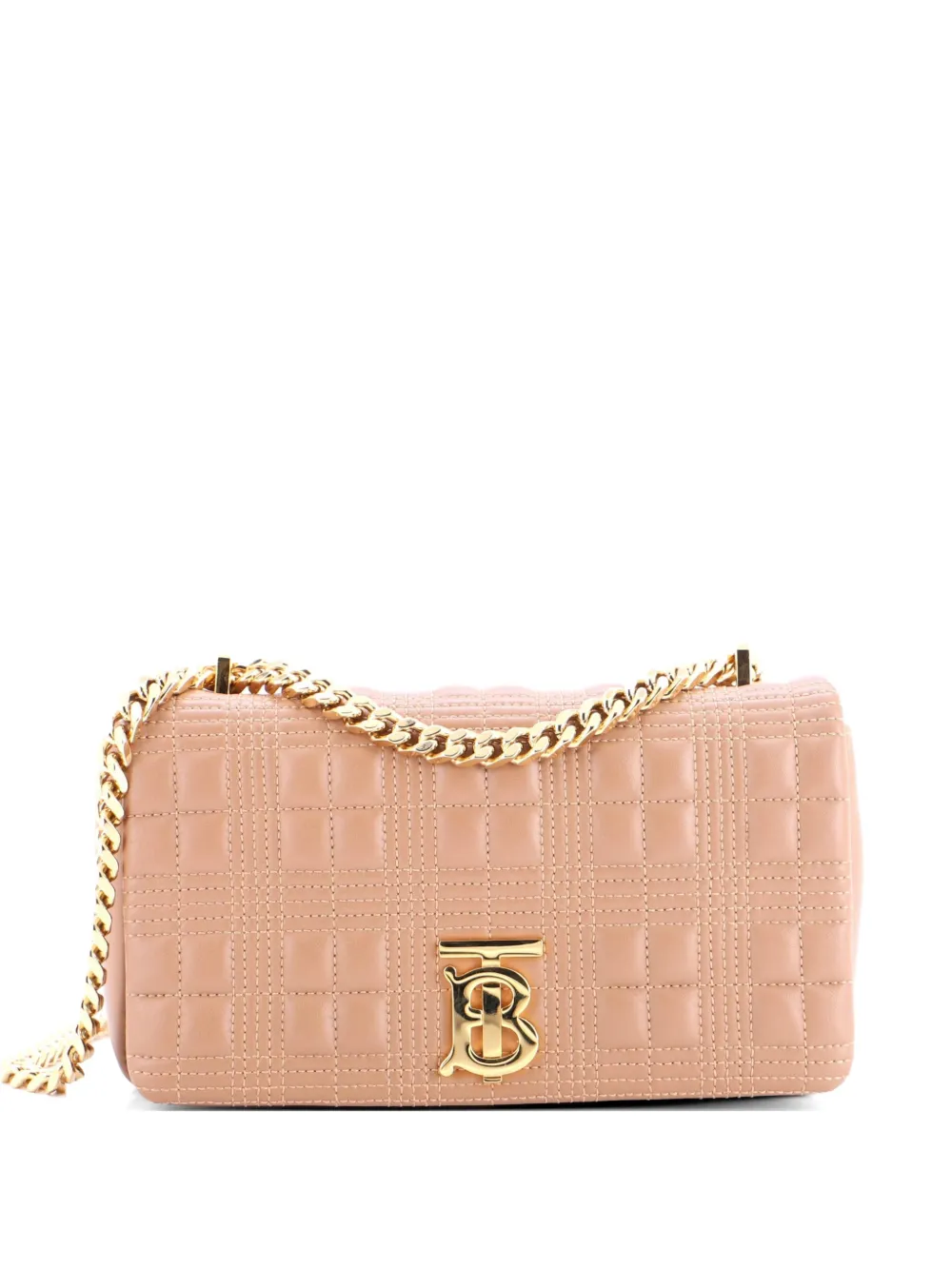 Burberry Pre-Owned Lola Quilted Lambskin Small shoulder bag - Marrone