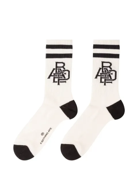 A BATHING APE® Ape Head logo-print socks