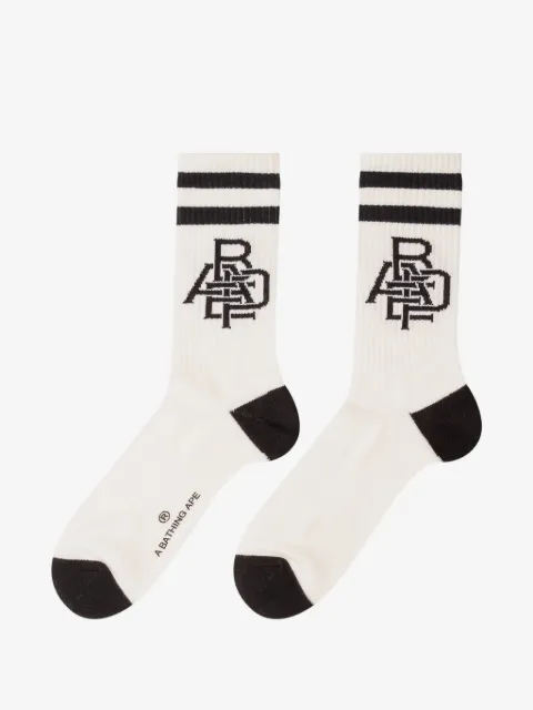 A BATHING APE® Ape Head logo-print socks