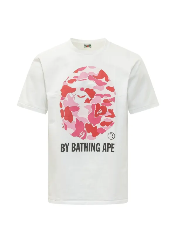 A BATHING APE® ABC Camo Tシャツ | ホワイト | FARFETCH JP