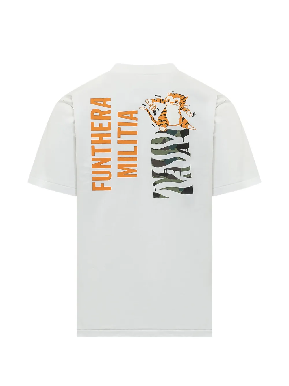 A BATHING APE graphic-print T-shirt Wit