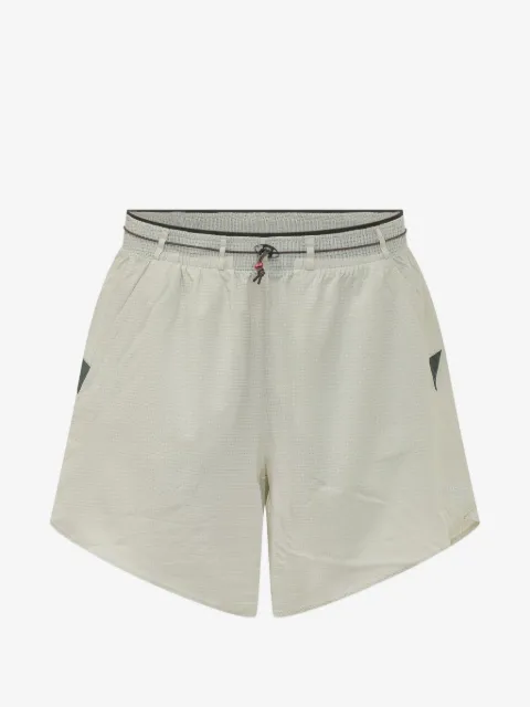 Klättermusen Diser grid-pattern shorts