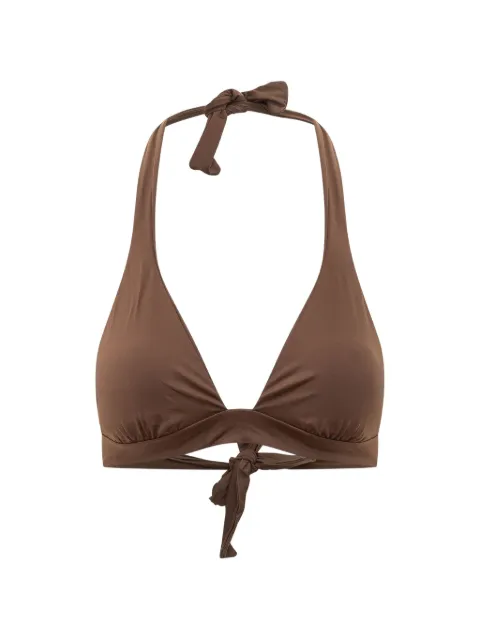 Sundek Olivia halterneck bikini top