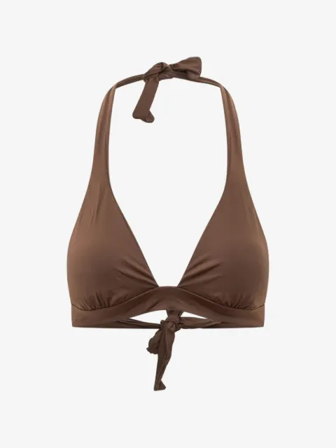Sundek Olivia halterneck bikini top
