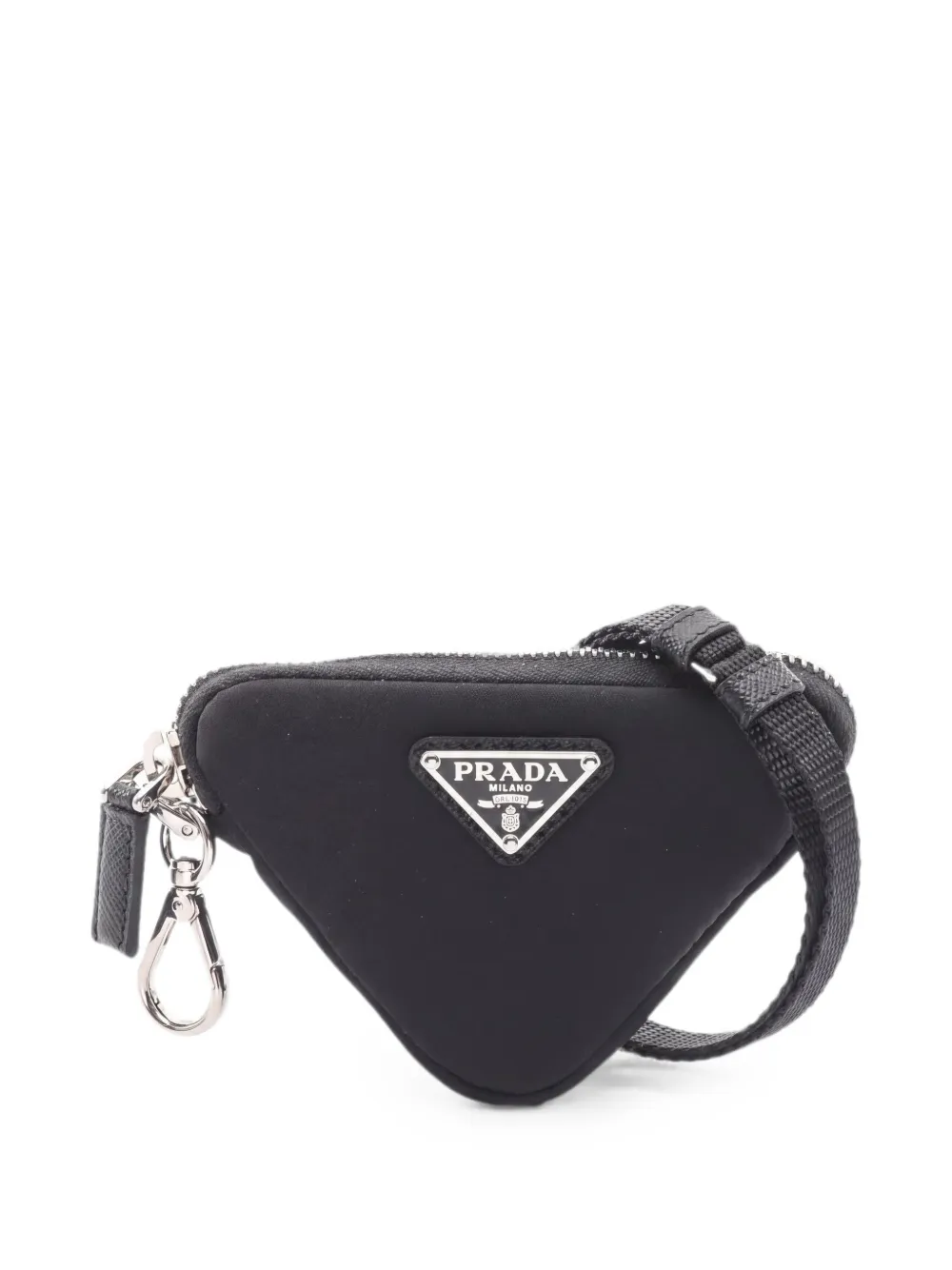 Prada Pre-Owned Pouch a triangolo - Nero