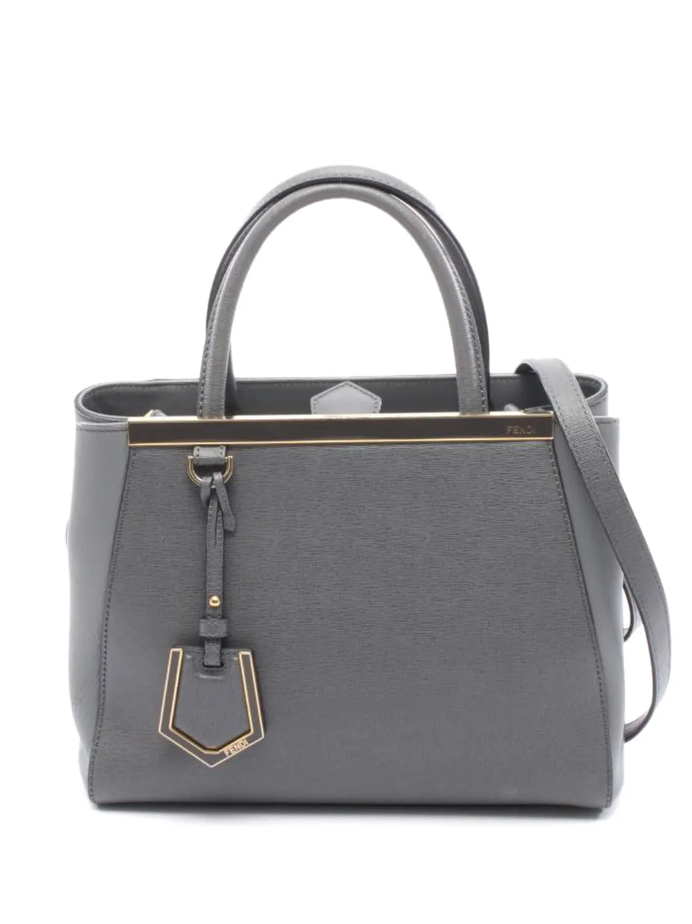 Fendi Pre-Owned 2000s Petite 2JourS tote bag - Grigio