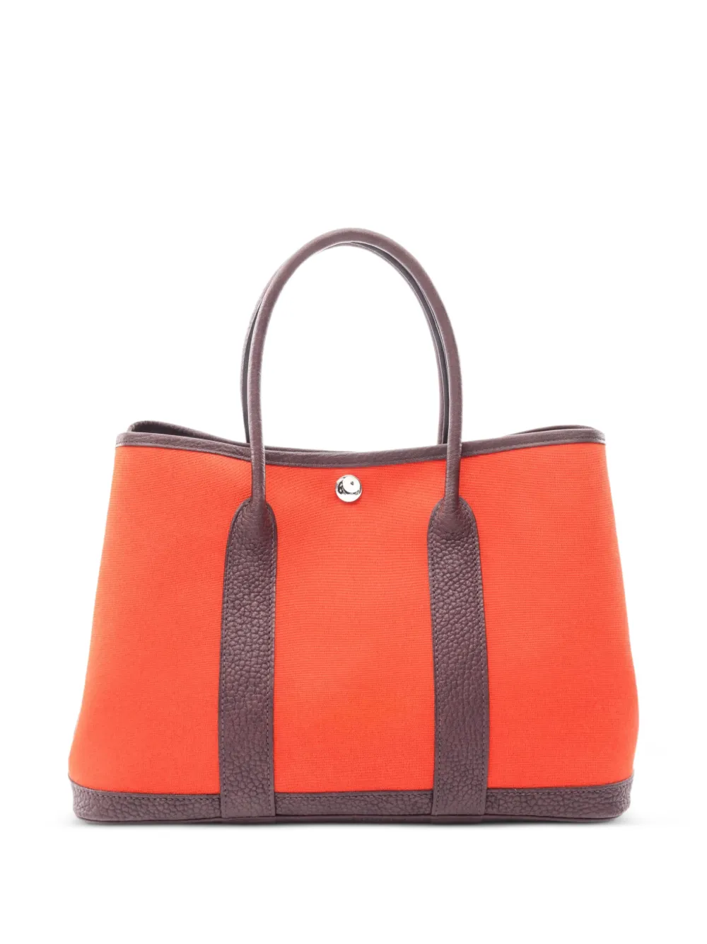Hermès Pre-Owned 2021 Garden Party PM Shopper - Orange