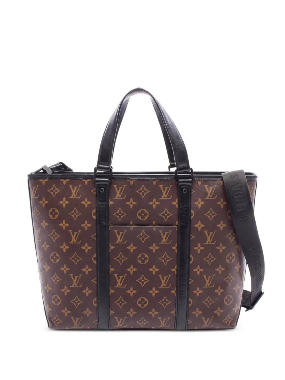 Louis Vuitton Pre-Owned 2010s Monogram Macassar Weekend Tote PM tote bag - Marrone