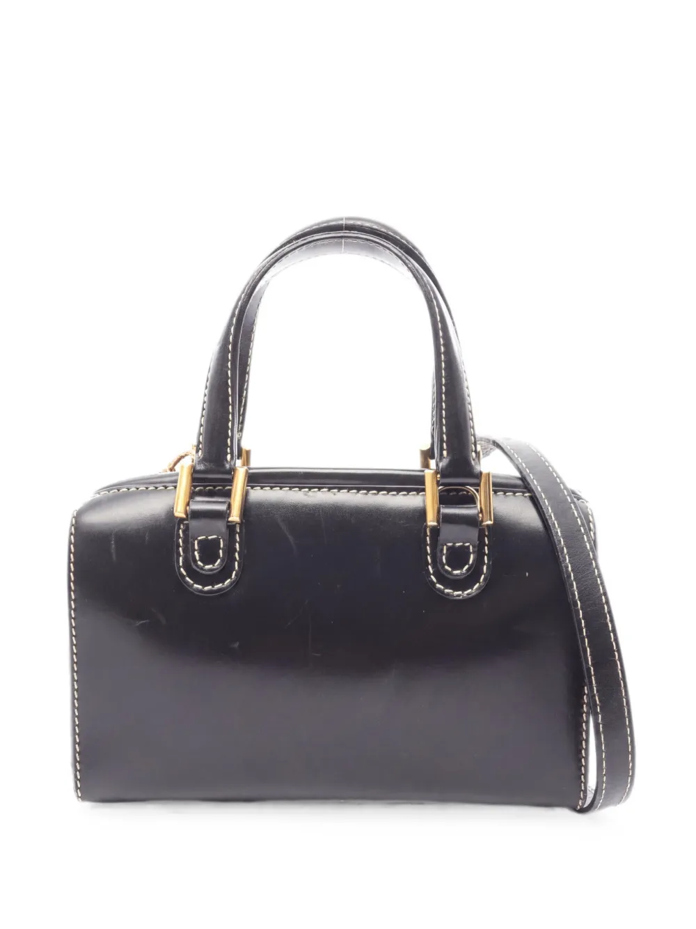 Fendi Pre-Owned Borsa a mano in pelle anni 2000 - Nero