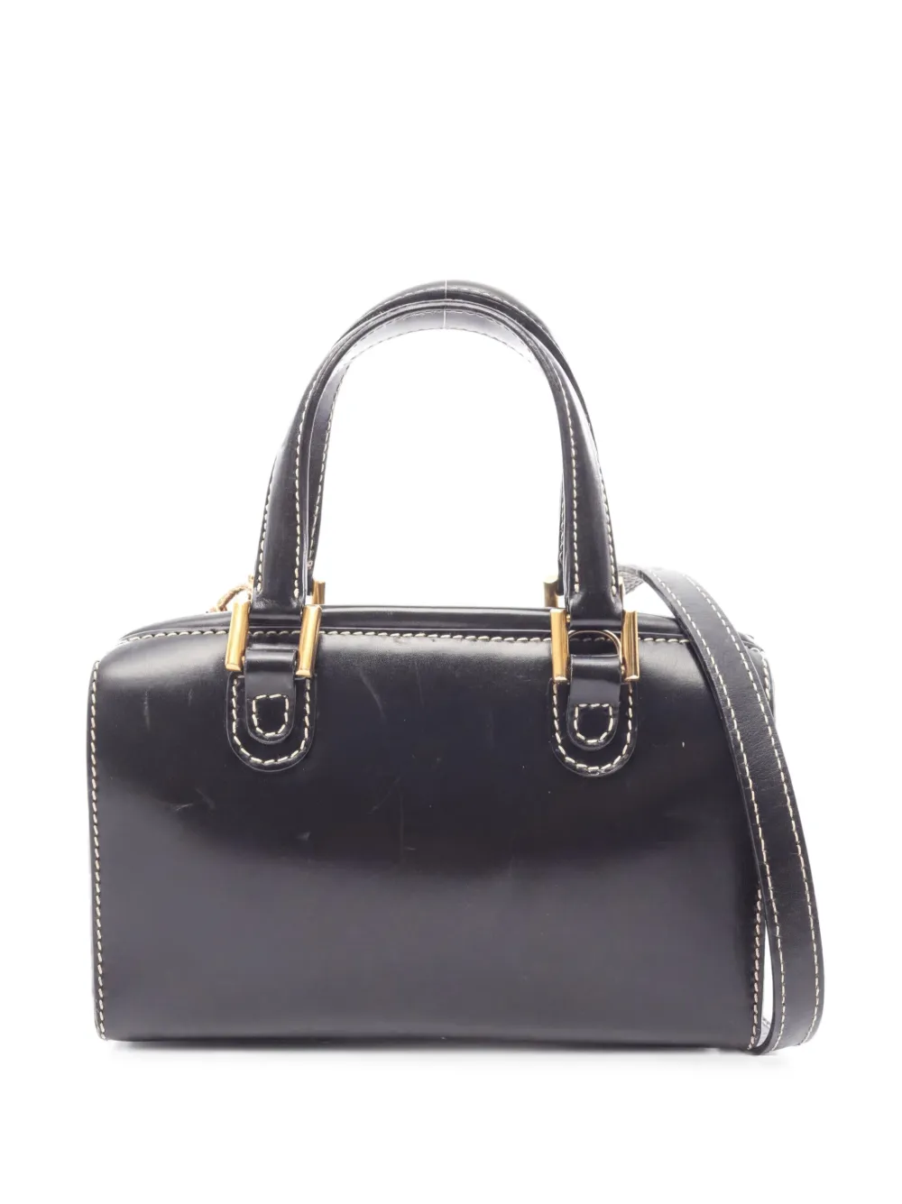 Fendi Pre-Owned 2000s leather handbag - Black