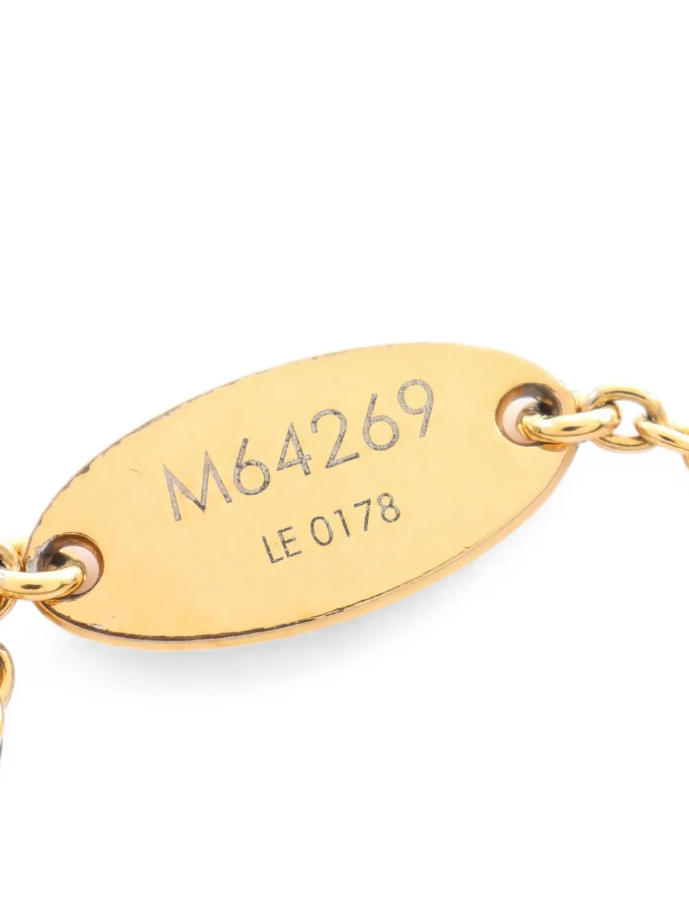 Louis Vuitton Pre-Owned 2018 Essential V bracelet - Gold